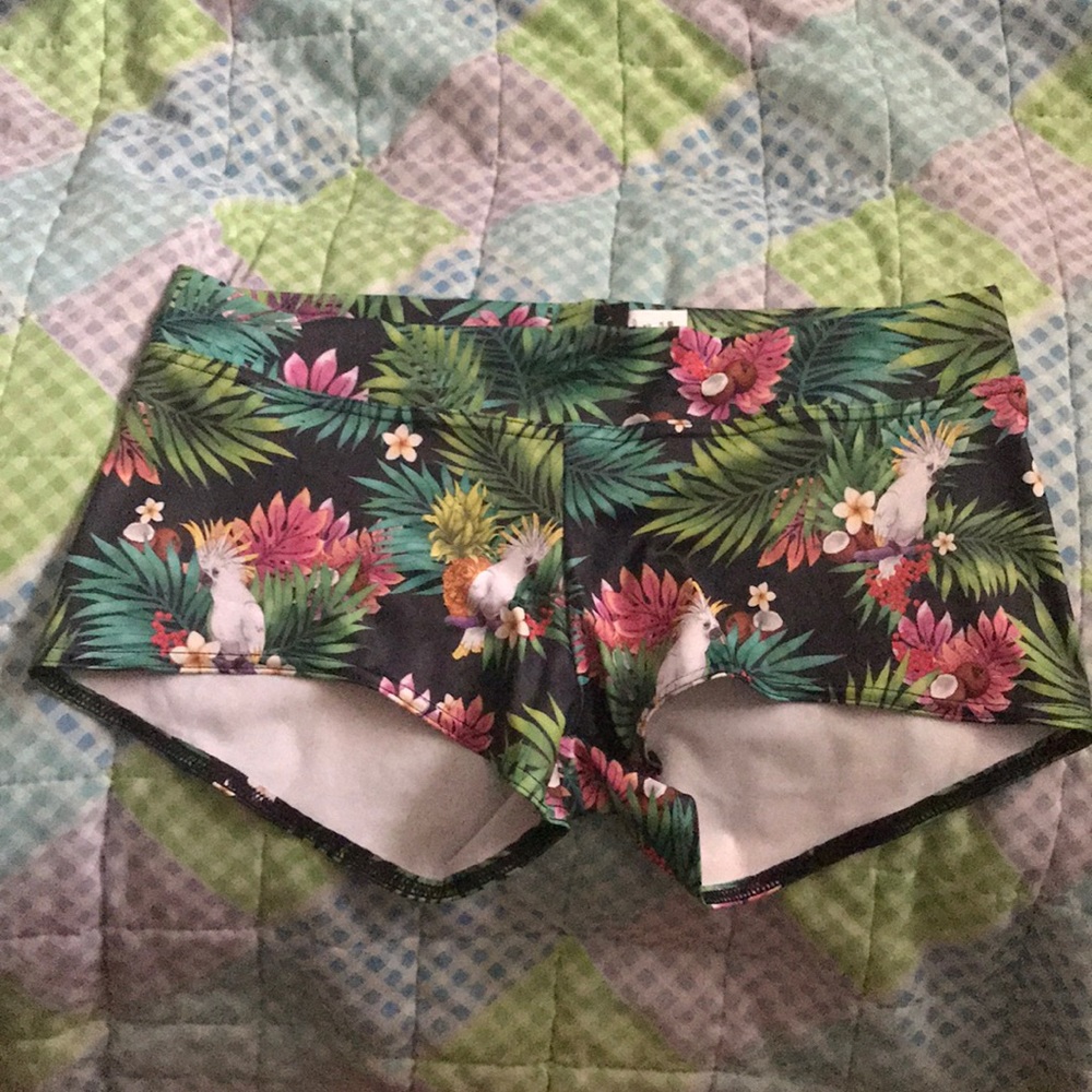 Black Milk Tropicool Short Shorts